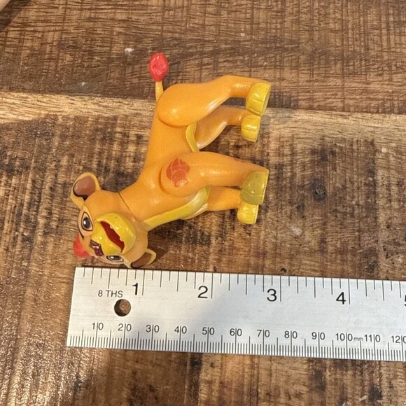 Disney Lion King SIMBA Replacement Figure Movable Young PVC - Picture 7 of 9